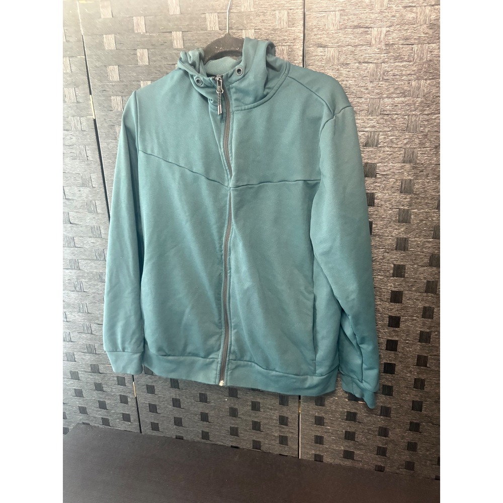 32 degrees cool active wear full zip men's size medium green